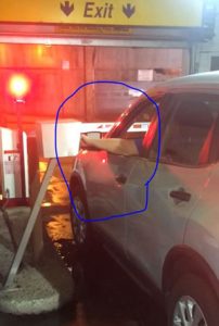 Driver Enters Exit Code at Hertz Rent A Car