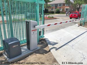Slide Gate Operator and Long Barrier - Chicago