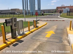 Loyola Access Control Devices Lot Deck B Exit