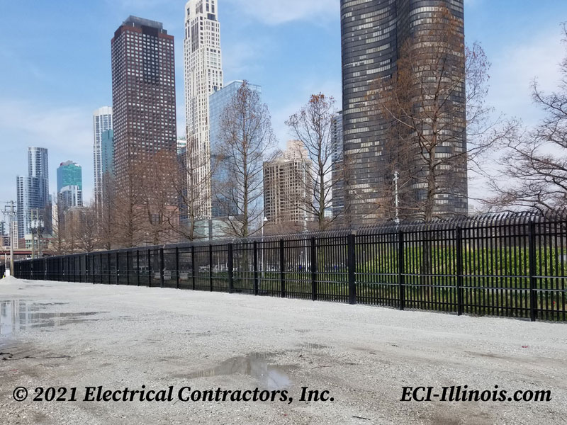High Security Fencing Installed - Chicago Locks