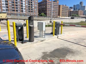 New Barrier Gates for UIC Parking Lot 9